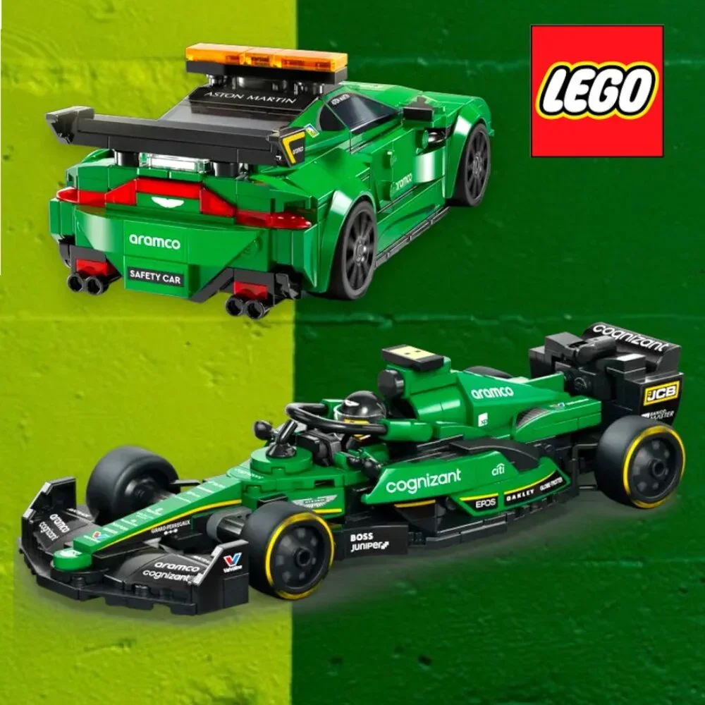 LEGO Speed Champions 76925: Aston Martin Vantage Safety Car & AMR23 (SEALED NEW)